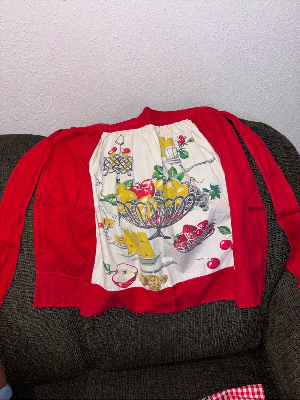 Handcrafted beautiful era apron